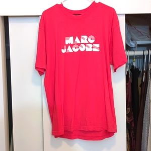 Marc Jacobs pink men's shirt large